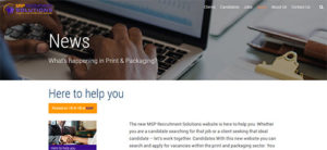 msp recruitment solutions website